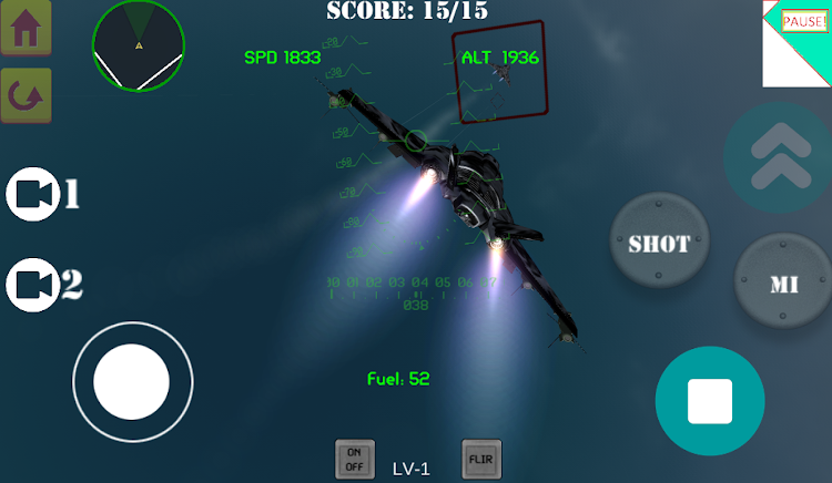 #3. Flight War Jet (Android) By: AF Games Studio