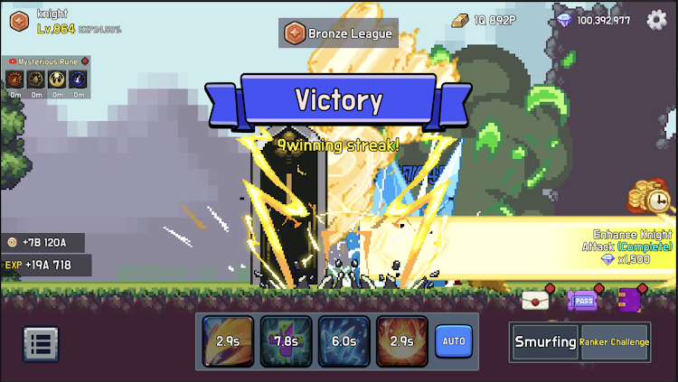 #3. Strongest Knight (Android) By: Idle Creator