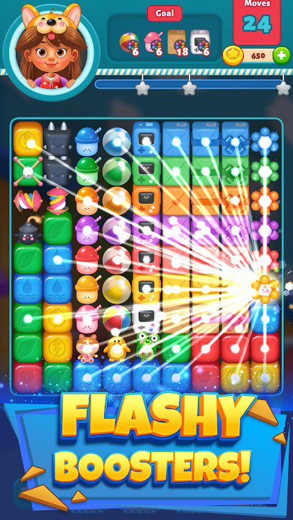 #10. Epic Blast 3D: Toy Match Games (Android) By: Ciao Games