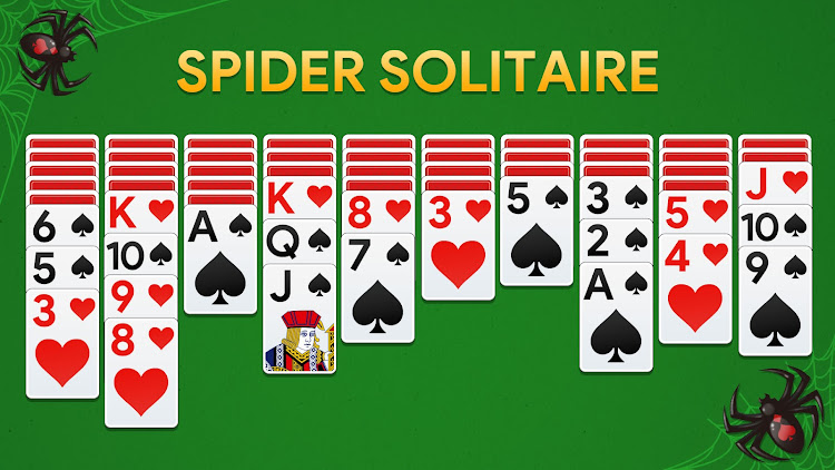 #6. Spider Solitaire: Card Game (Android) By: TOR Games