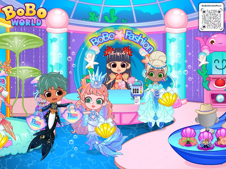 #7. BoBo World: Mermaid Fashion (Android) By: BoBo World