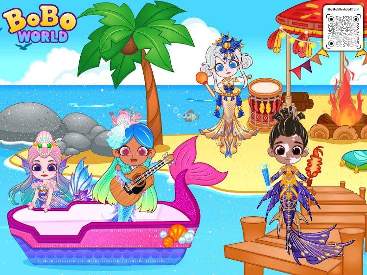 #8. BoBo World: Mermaid Fashion (Android) By: BoBo World