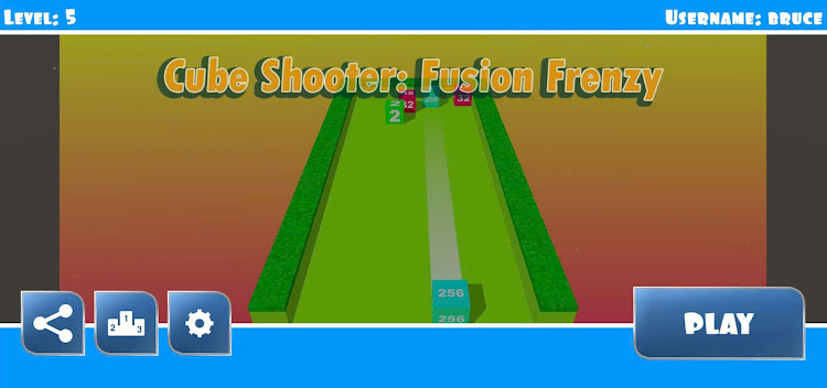 #7. Cube Shooter: Fusion Frenzy (Android) By: phuocly