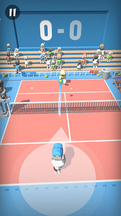 #5. Tennis Ball - Clash Sports 3D (Android) By: LUDOY FUN GAME