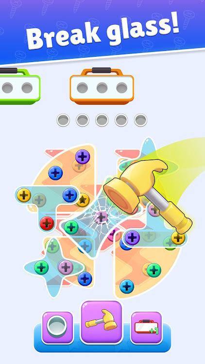 #10. Screw Nut and Bolt: Jam Puzzle (Android) By: Magic one games