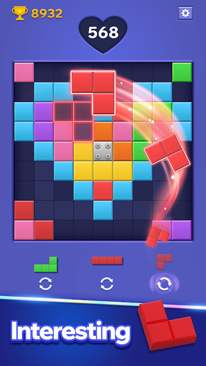 #4. Blockanza: Block Puzzle (Android) By: BRAINWORKS PUBLISHING PTE. LTD.