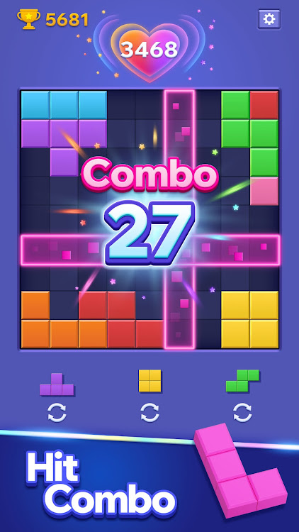 #3. Blockanza: Block Puzzle (Android) By: BRAINWORKS PUBLISHING PTE. LTD.