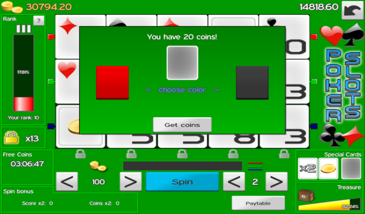 #7. Poker Slots (Android) By: Pentawire