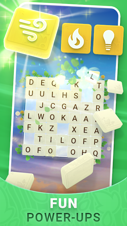 #2. Word Search Nature Puzzle Game (Android) By: Appgeneration - Radio, Podcasts, Games