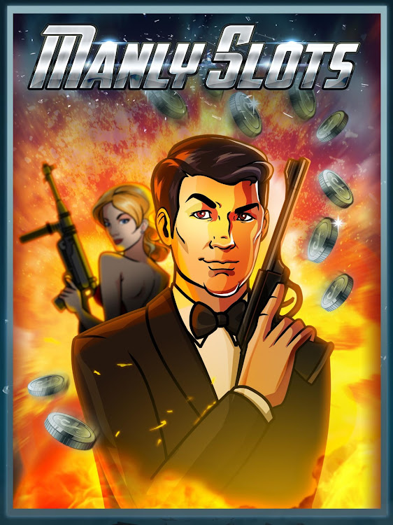 #6. Manly Slots: Slots for Men (Android) By: Item Box Apps