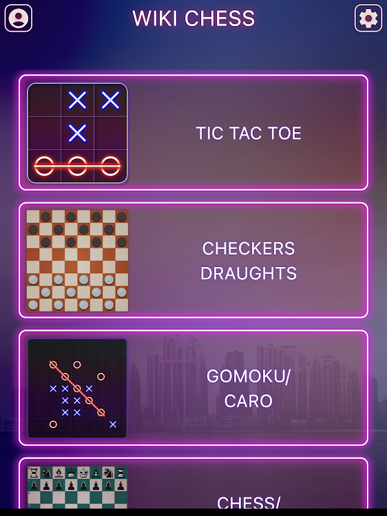 #10. Wiki Chess, Checkers, XO, ... (Android) By: vndynapp