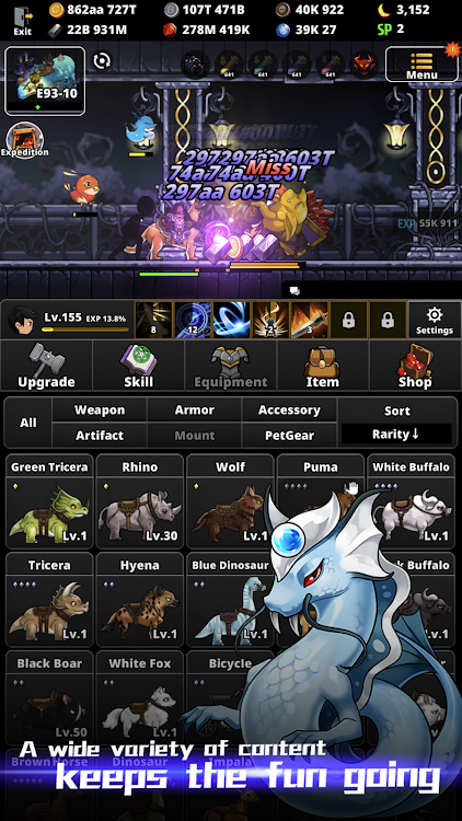 #10. Vange : Idle RPG (Android) By: Picture Soft Inc.