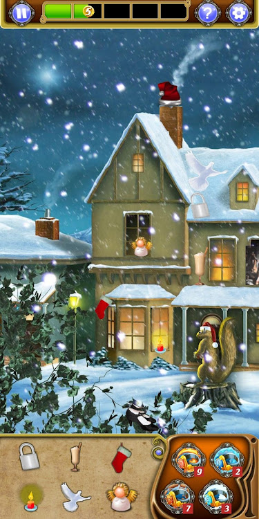 #7. Hidden Object: Winter Wonder (Android) By: Beautiful Hidden Objects Games by Difference Games