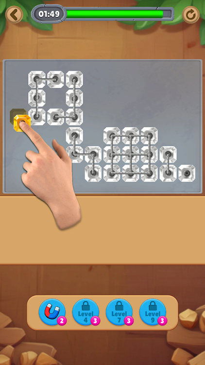 #7. Elya's Gem Hunt: Puzzle Pieces (Android) By: VIVUGA Mobile Games