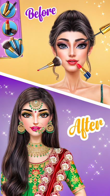 #3. Doll Dress up Games: Makeover (Android) By: Innovative Games Studio