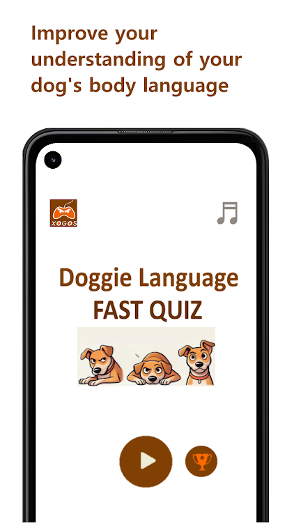 #2. Dog Body Language Quiz (Android) By: XOGOS Lab