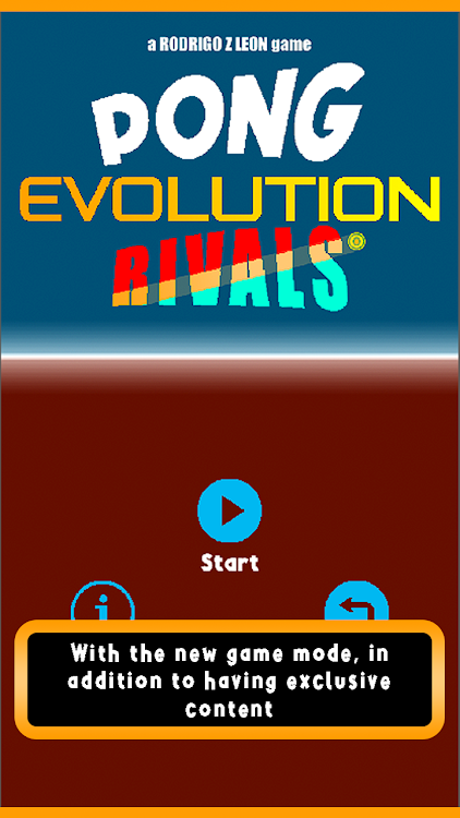 #4. Pong Evolution (Android) By: RZL Studios