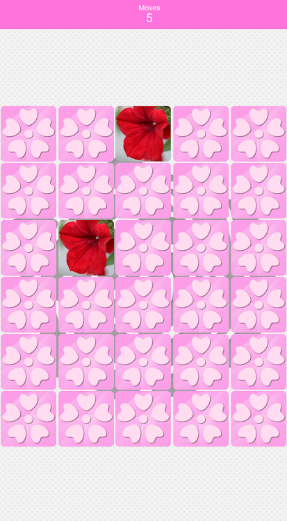 #2. Pairs Flowers (Android) By: HeBaSoft