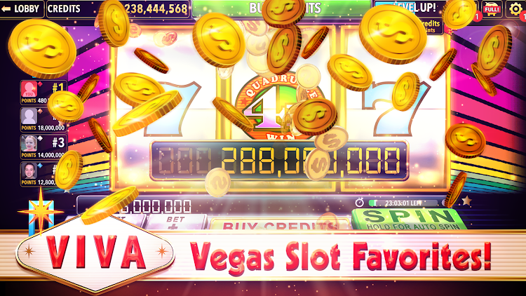 #10. Viva Slots Vegas: Casino Slots (Android) By: Viva Slots Vegas, LLC