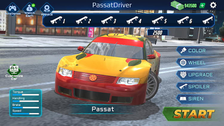 #4. Passat High-Speed Traffic Race (Android) By: HS-Games