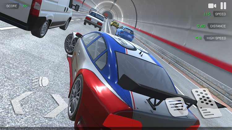 #5. Passat High-Speed Traffic Race (Android) By: HS-Games