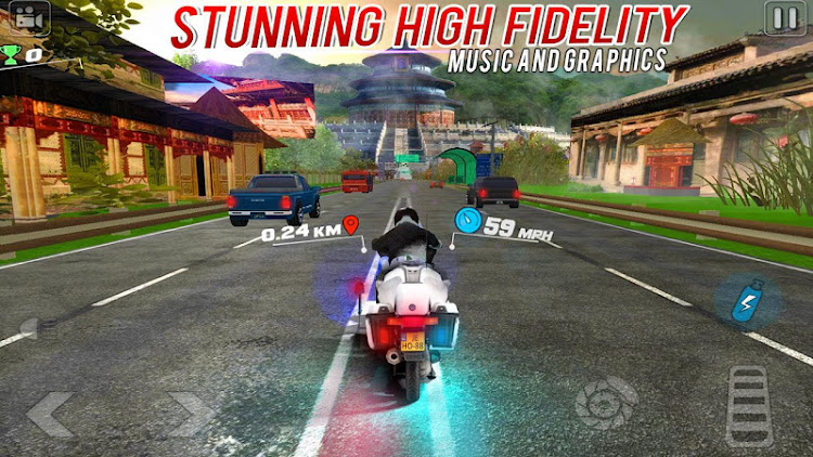 #10. VR Bike Racing Real Moto Race (Android) By: Games Gear Studio Limited