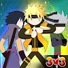 Stick Ninja - 3v3 Battle icon