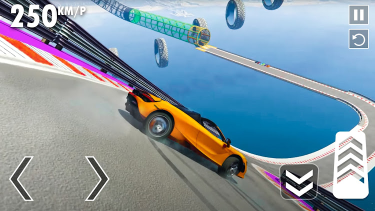 #4. Spider Car Game Ramp Car Jump (Android) By: AppEdge