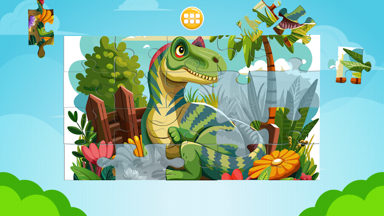 #7. Jigsaw Puzzles Dinosaur (Android) By: Jina Game Dev