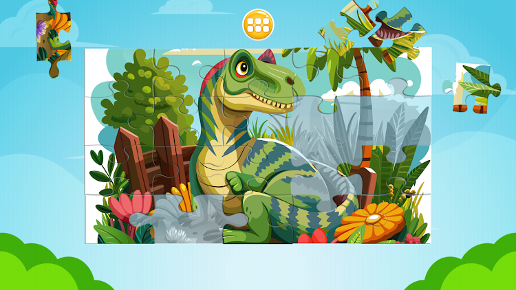 #9. Jigsaw Puzzles Dinosaur (Android) By: Jina Game Dev