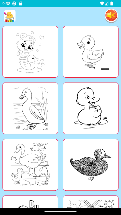 #2. Duck Coloring Book (Android) By: Nurlaela