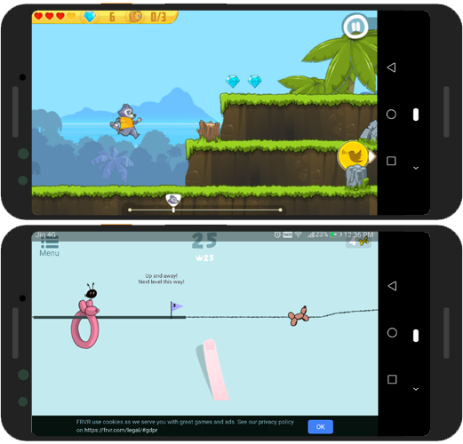 #6. Play 50 games :All in One app (Android) By: Video news & apps