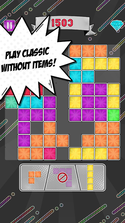 #10. Block Puzzle Item Rush (Android) By: FM Games