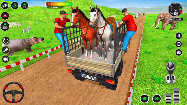 #4. Animal Transport Truck Game 3D (Android) By: Game Giant