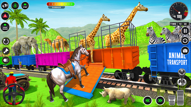 #6. Animal Transport Truck Game 3D (Android) By: Game Giant