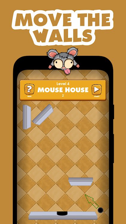 #2. Mouse House: Fun Game with Log (Android) By: Limping Turtle