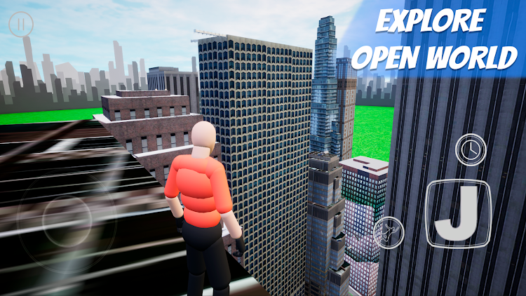 #2. Ragdoll 3D - Parkour Adventure (Android) By: GreenGO