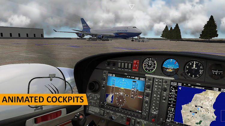 #2. Uni Flight Simulator (Android) By: BAGOR