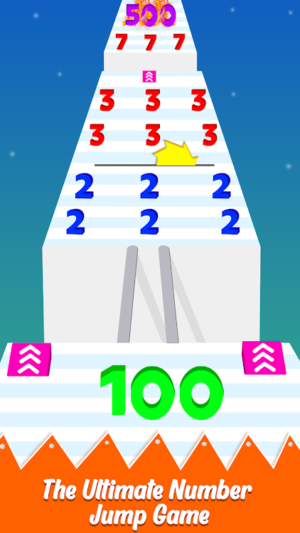 #2. Run and Merge Number games (Android) By: Treehouse Match Games