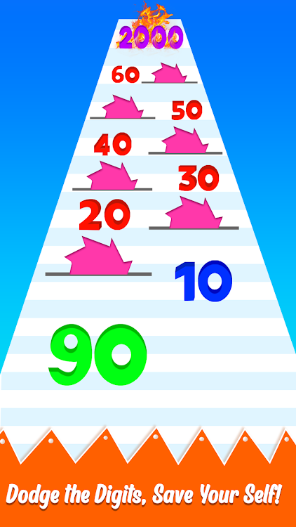 #6. Run and Merge Number games (Android) By: Treehouse Match Games