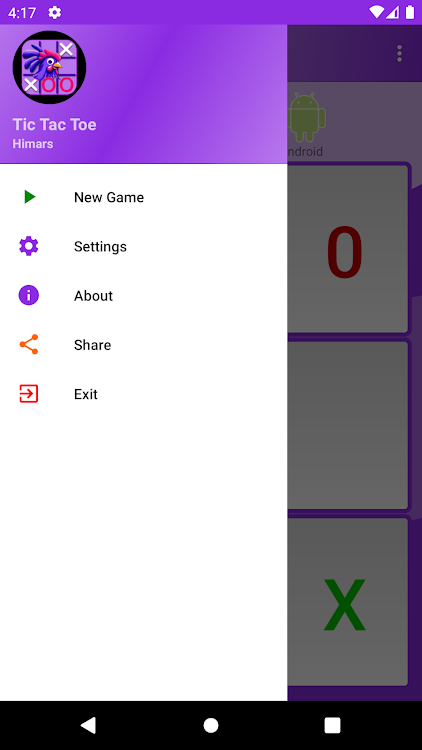 #6. Tic Tac Toe - Pro (Android) By: Sérgio Moreira