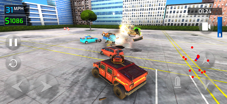 #3. Car Crash Carnage (Android) By: KIQQI