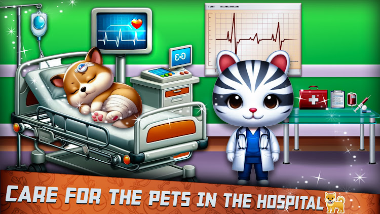 #3. Pet Hospital Animal Doctor Vet (Android) By: Kid Studio Fun Center