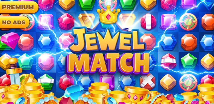 #5. Jewels Charm: Match 3 Game Pro (Android) By: A.V.A - Smart Games