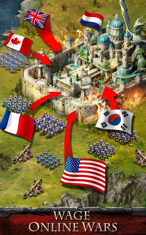 #4. Empire War: Age of hero (Android) By: FT Games