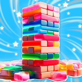 Colorful Jenga