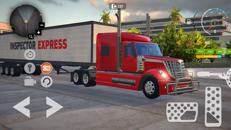 #8. USA Truck Car Driving Sim (Android) By: Inspector Studios