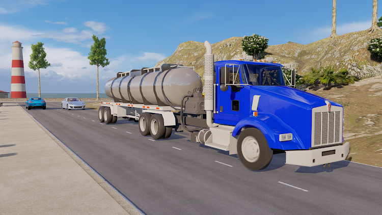 #4. Truck Driving Sim Oil War Game (Android) By: ActionStudio