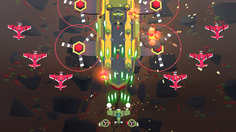 #7. Burning Sky VIP (Android) By: SHMUP Games