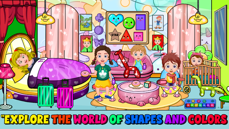 #2. Family Town Baby Care Toddlers (Android) By: Kids Town Games Studio